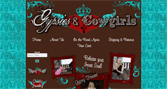 Desktop Screenshot of gypsiesandcowgirls.com